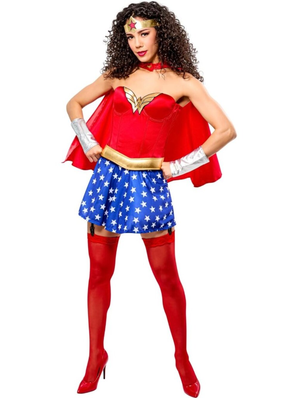 Wonder Woman Costume for Adults - Superhero Outfit, Women's Small, Halloween